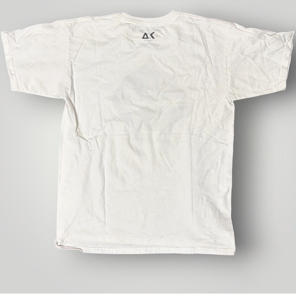 MF DOOM x Akomplice 3M Reflective Mask White T-Shirt Size M 2015 - Picture 4 of 7